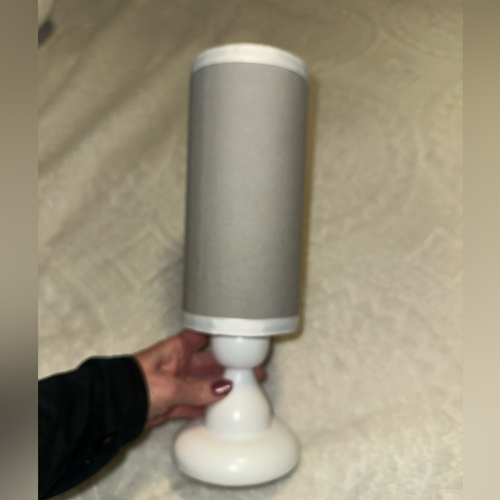 INFANT/CHILD Gray and White Headband Stand. MUST BE BUNDLED